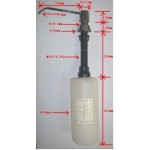 TORA Enza Series Wall Mounted Soap Dispenser TR-BA-SPD-10063-ST